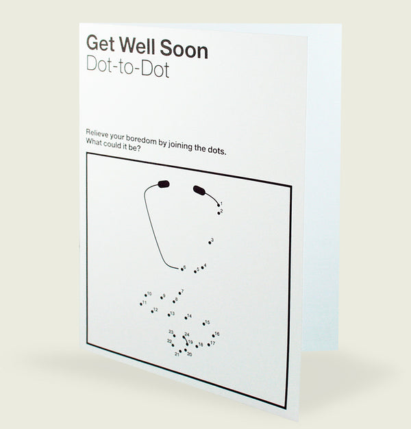 GET WELL SOON Greeting Card - Designers Anonymous - Tees.ca