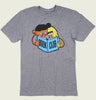 BERT AND ERNIE BOOK CLUB Unisex Heather T-shirt - Out of Print - Tees.ca
