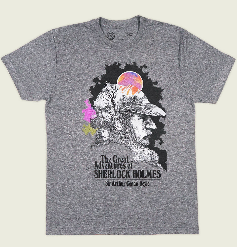 THE GREAT ADVENTURES OF SHERLOCK HOLMES Unisex T-shirt - Out of Print - Tees.ca
