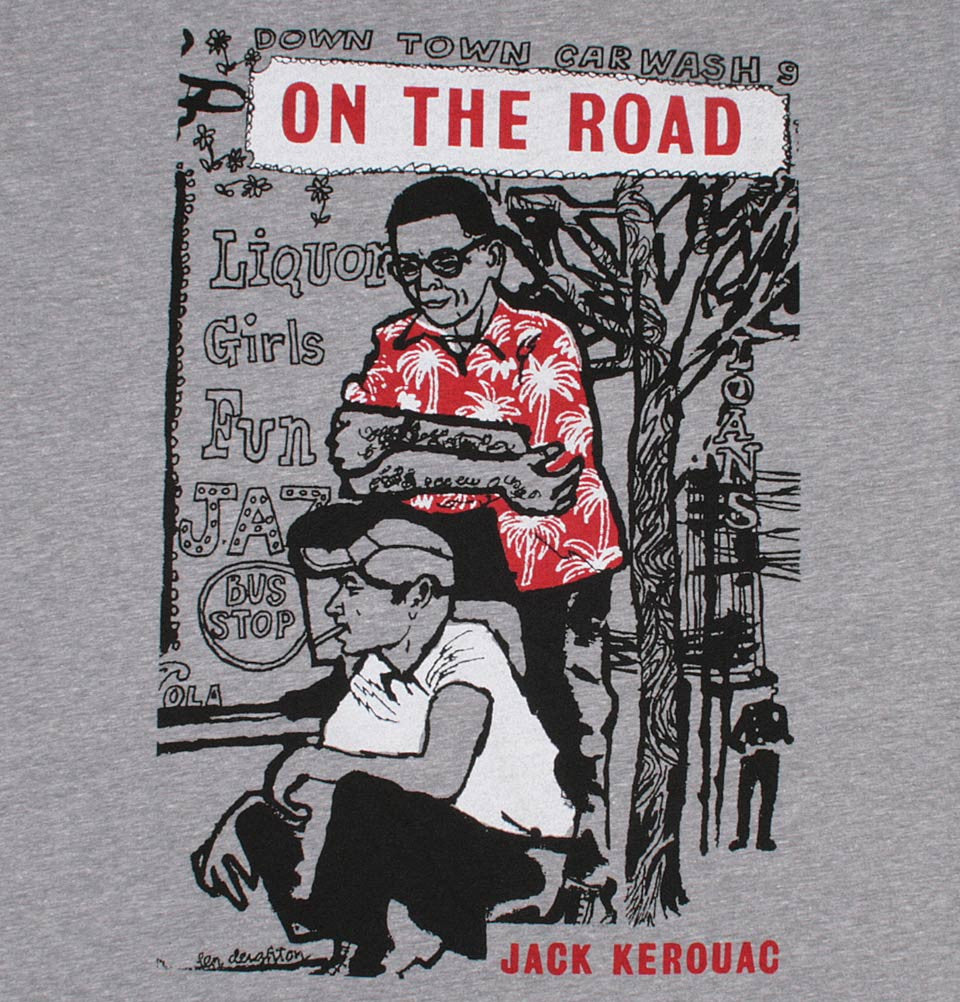 ON THE ROAD Unisex T-shirt - Out of Print - Tees.ca