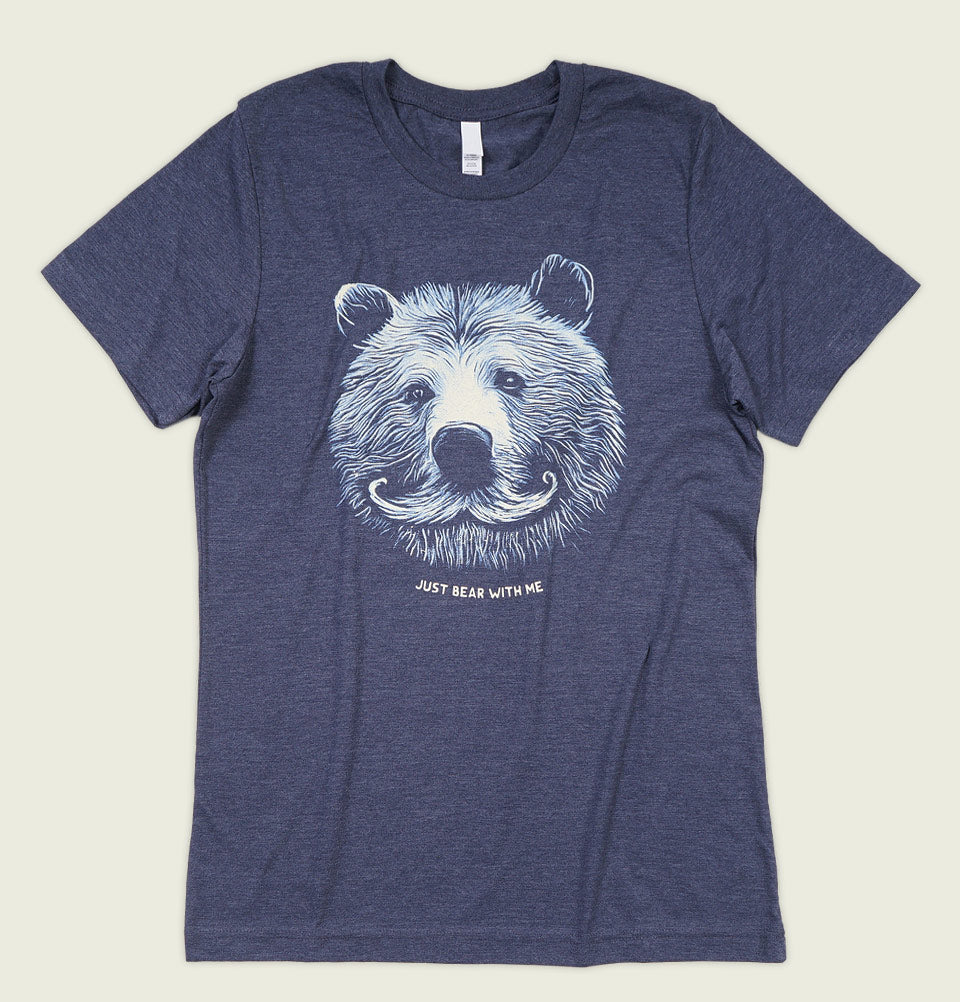 JUST BEAR WITH ME Unisex T-shirt - Alter Jack - Tees.ca