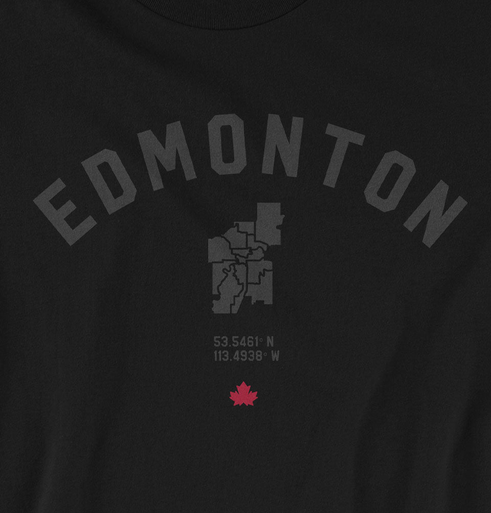 EDMONTON City Alberta Unisex T-shirt - MinimaliTEES - Tees.ca