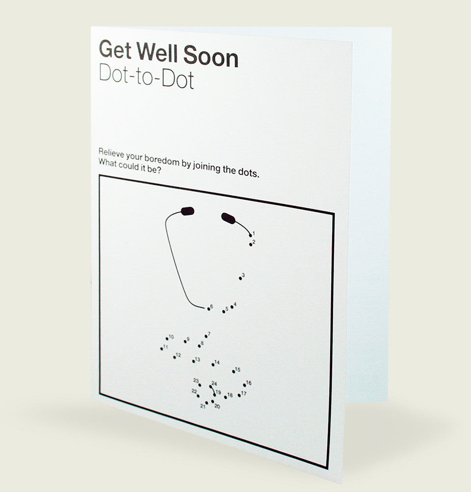 GET WELL SOON Greeting Card - Designers Anonymous - Tees.ca