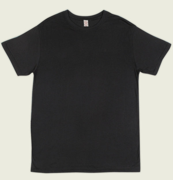 Bamboo Black Unisex T-shirt - Jerico - Tees.ca