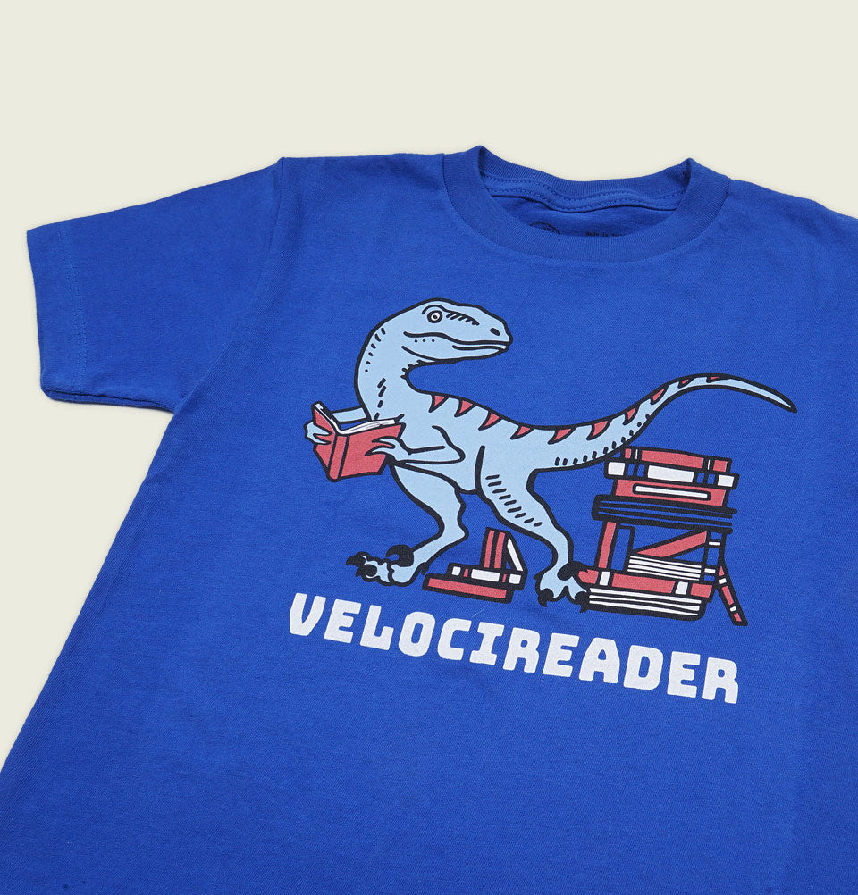 VELOCIREADER Kid's T-shirt - Out of Print - Tees.ca