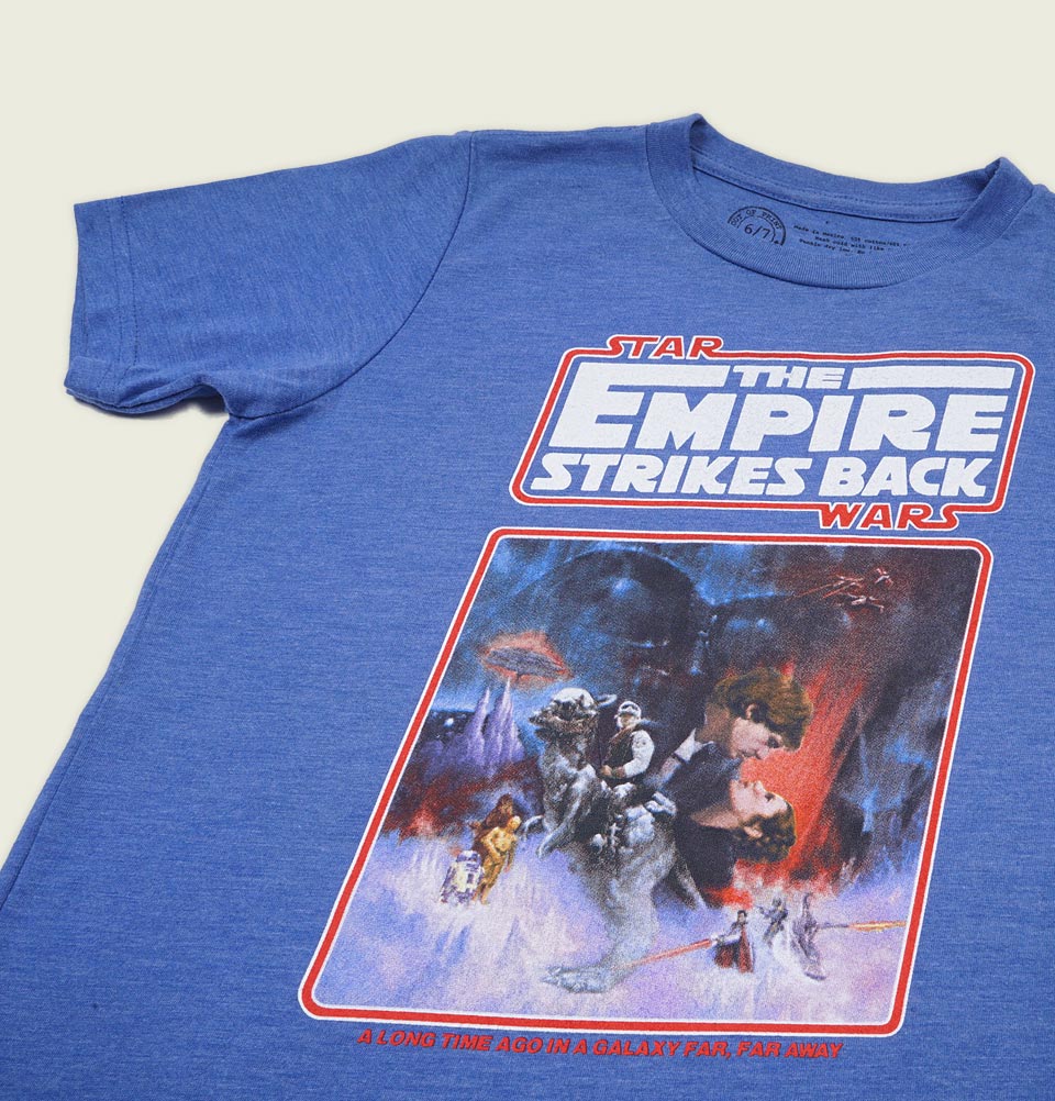 STAR WARS: THE EMPIRE STRIKES BACK Kid's T-shirt - Out of Print - Tees.ca