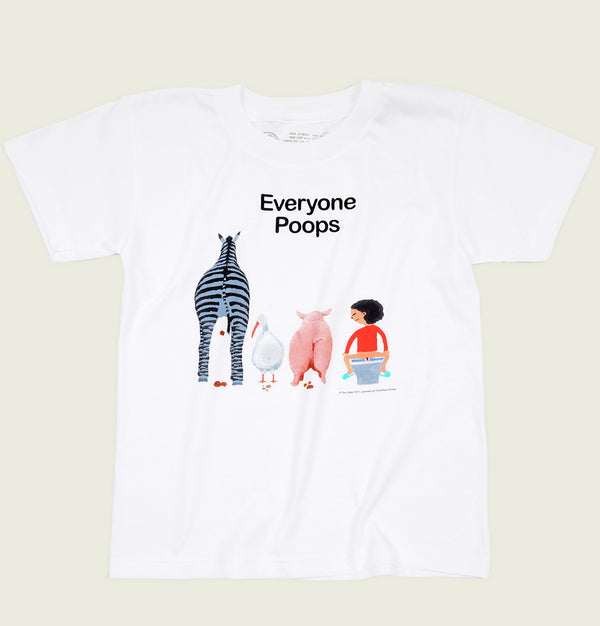 EVERYONE POOPS Kid's T-shirt - Out of Print - Tees.ca