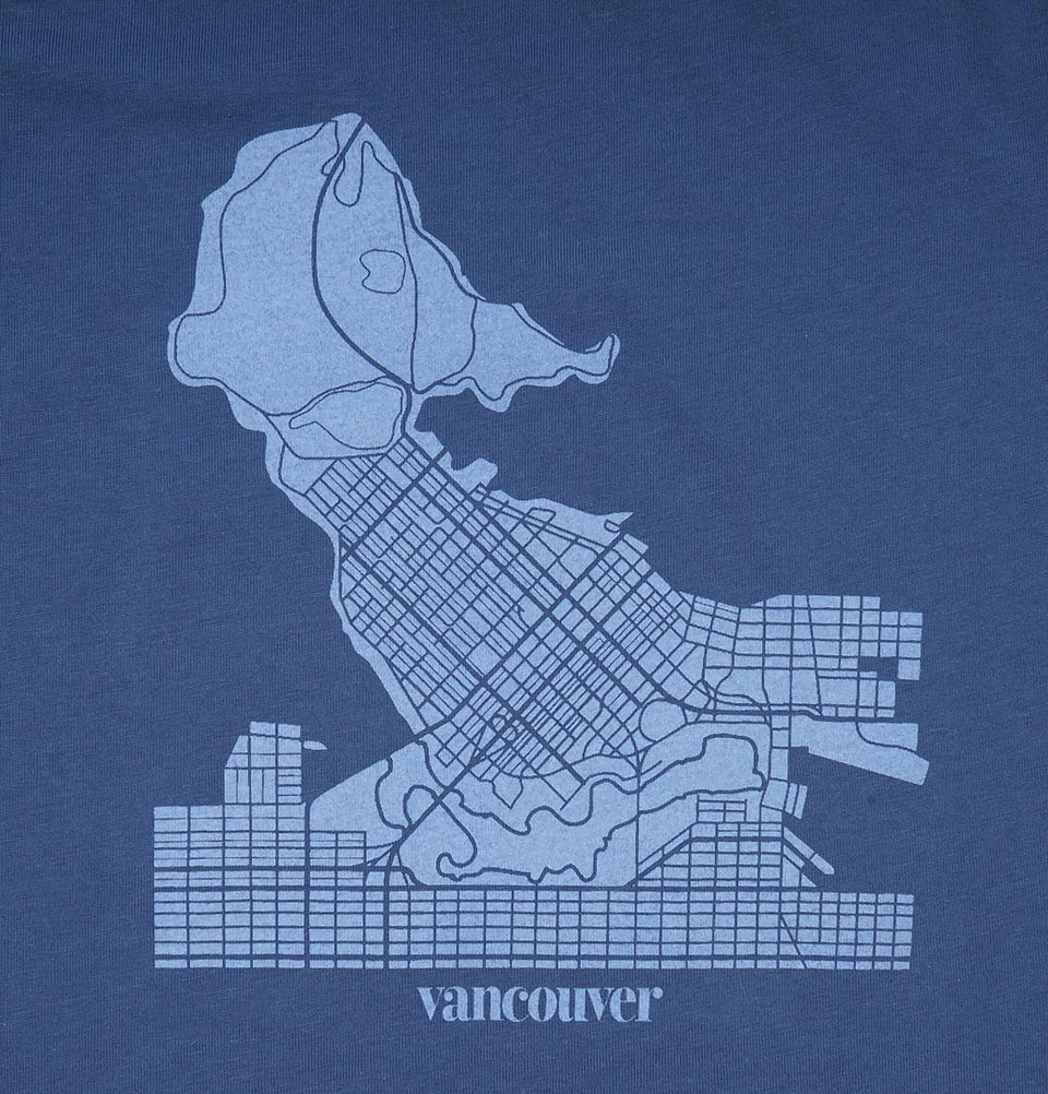 VANCOUVER MAP Kid's T-shirt - t-shirtology - Tees.ca