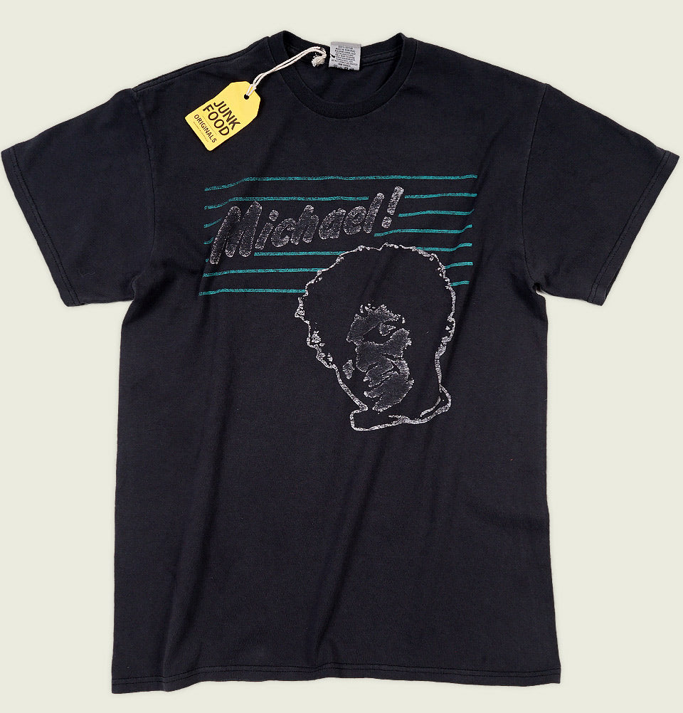 T-shirt MICHAEL JACKSON by Junk Food Black Graphic Tee Shirt - Tees.ca