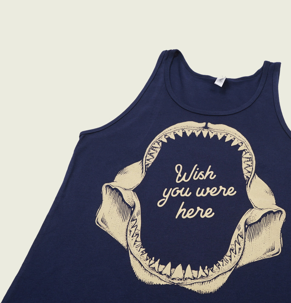 I WISH YOU WERE HERE Unisex Tank Top - Alter Jack - Tees.ca