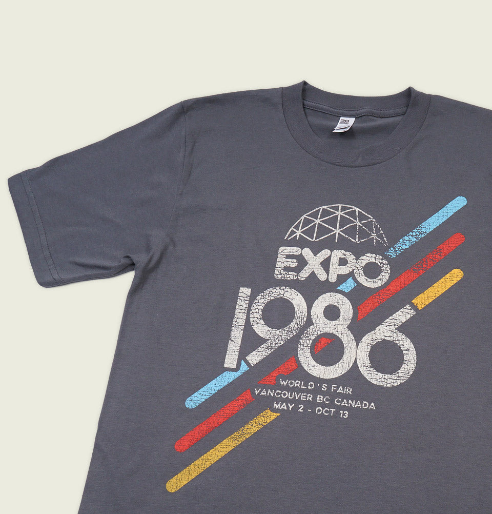 1986 Montreal Expos Artwork: ICONIC® Women's 100% Cotton T-Shirt