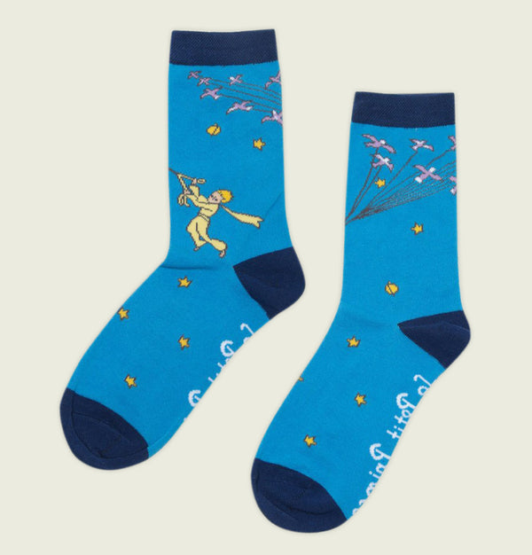 THE LITTLE PRINCE Unisex Socks S/M - Out of Print - Tees.ca