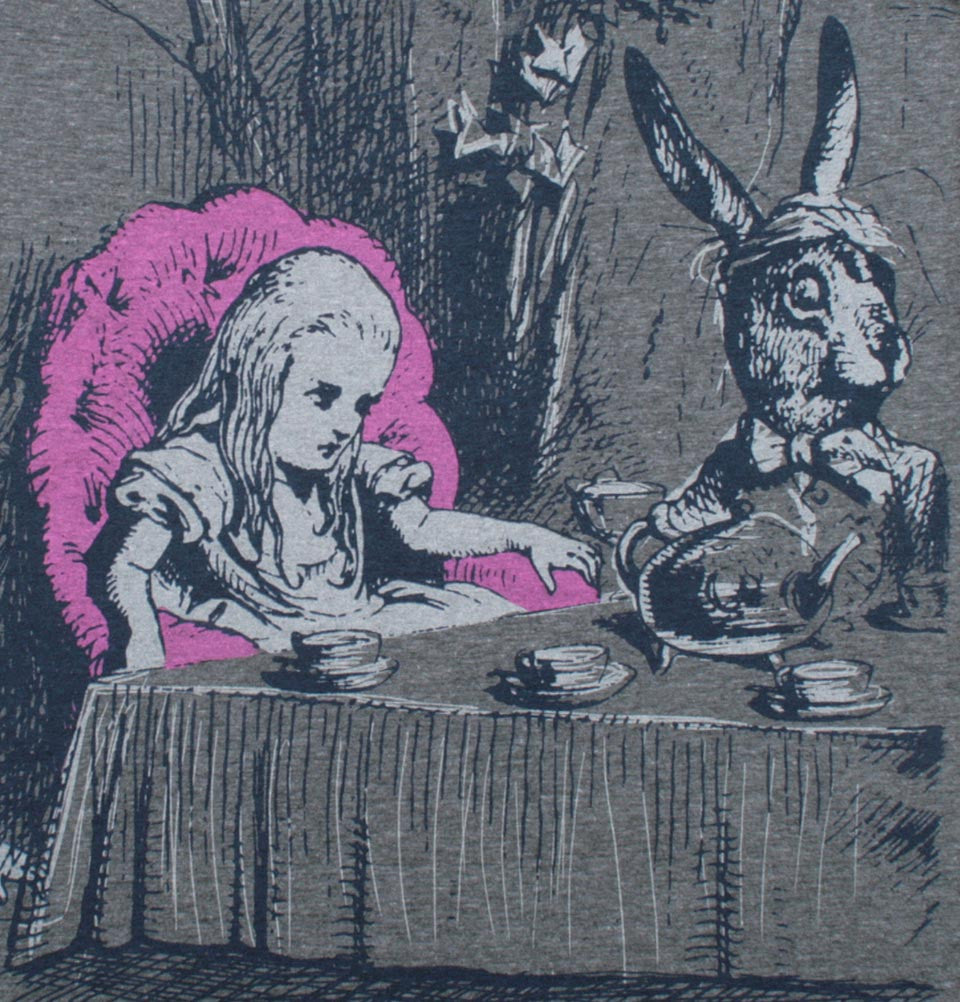 ALICE IN WONDERLAND Women's T-shirt - Out of Print - Tees.ca