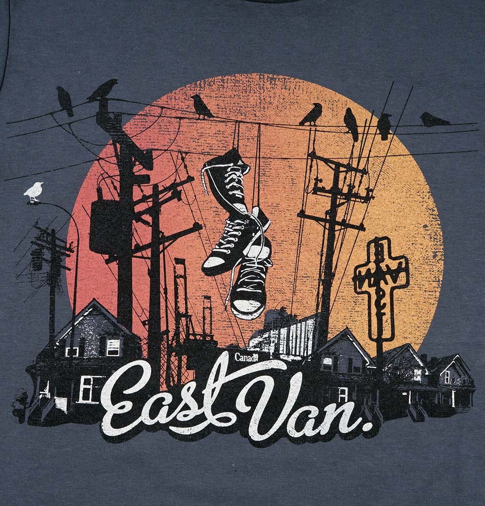 EAST VAN SHOES Women's T-shirt - EastVan.Supply - Tees.ca