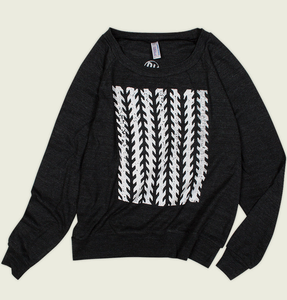 TRACKS Women's Raglan Pullover - Robert Vergara - Tees.ca