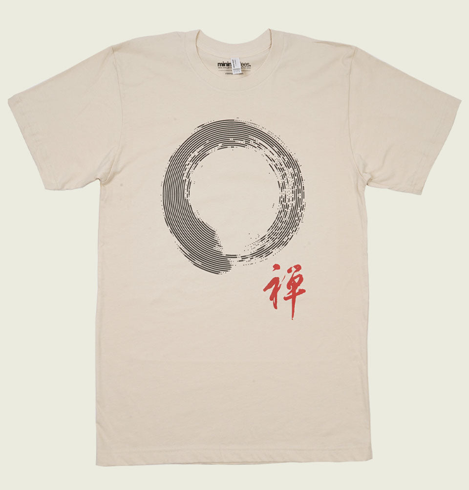 Enso circle of enlightenment Unisex T-shirt - MinimaliTEES - Tees.ca